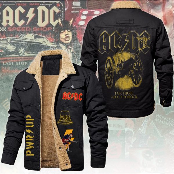Rock Music 2D Winter Fleece Jacket - ANHNV 5553