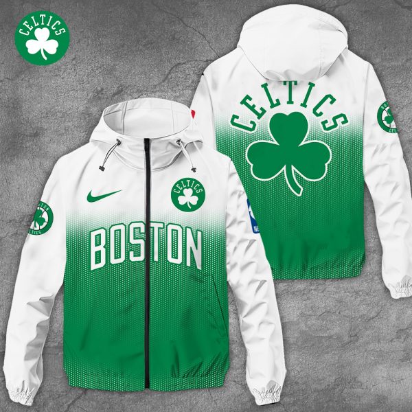 Boston Celtics 3D Windbreaker Jacket - TANTN 8995