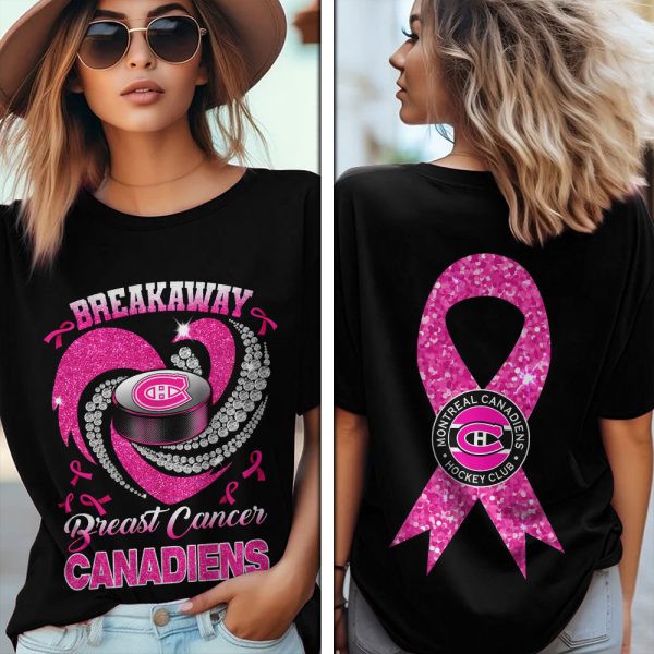Breast Cancer Awareness x Montreal Canadiens 3D Apparel - VANDH 3656