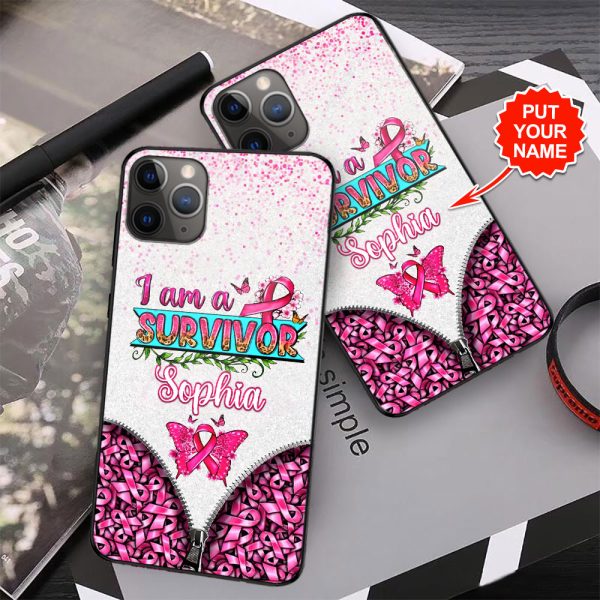 Personalized Breast Cancer Awareness Phone Case - GNE 1804