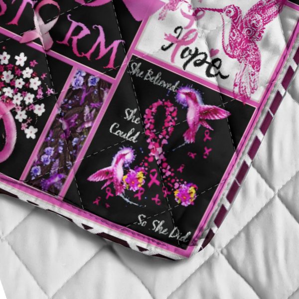 Breast Cancer Awareness Quilt Blanket - GNE 1833