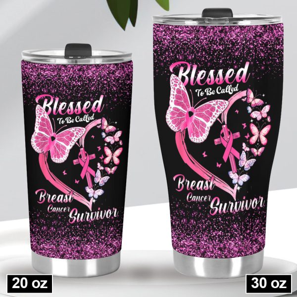 Breast Cancer Awareness Tumbler Cup - HOATT 6586