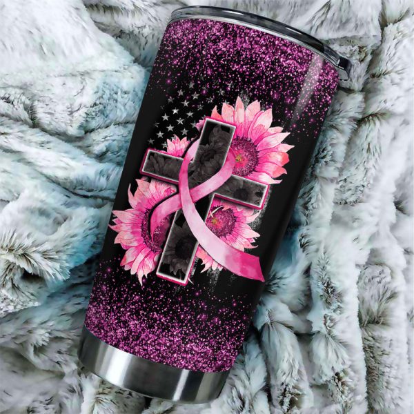 Breast Cancer Awareness Tumbler Cup - HOATT 6586