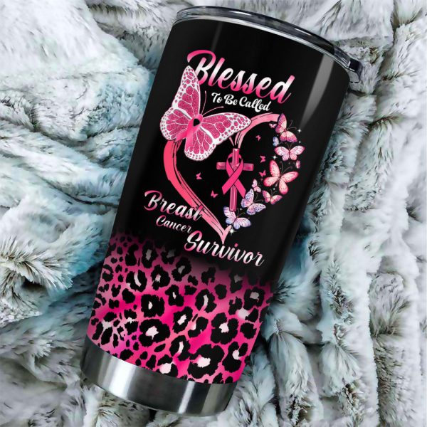 Breast Cancer Awareness Tumbler Cup - HOATT 6710