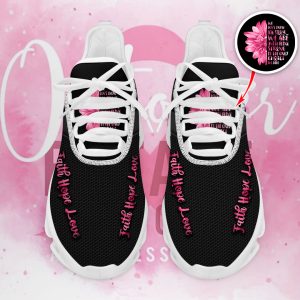 Breast Cancer Awareness Clunky Sneaker - HOATT 6644