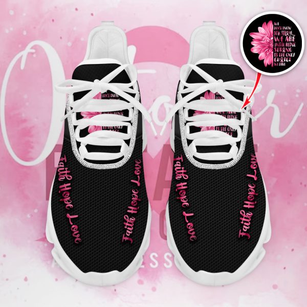 Breast Cancer Awareness Clunky Sneaker - HOATT 6644
