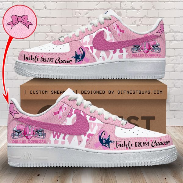 Breast Cancer Awareness x Dallas Cowboys AF1 Sneaker – HOATT 6635