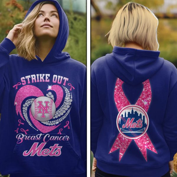 Breast Cancer Awareness x New York Mets 3D Apparel - VANDH 3653