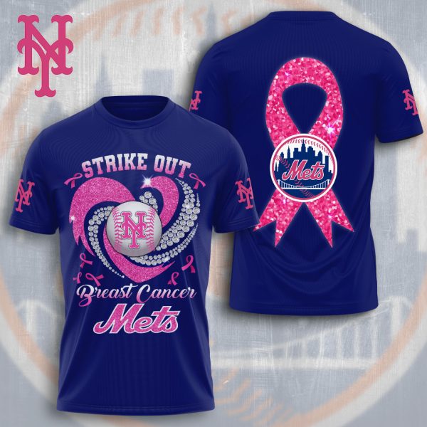 Breast Cancer Awareness x New York Mets 3D Apparel - VANDH 3653