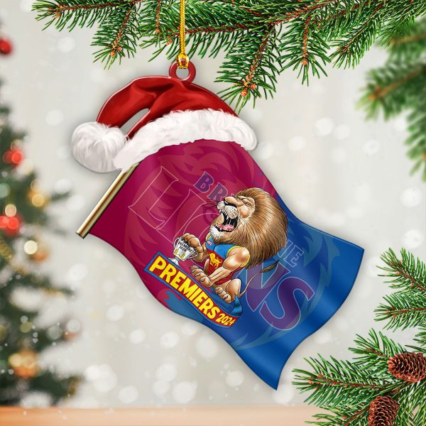Brisbane Lions Custom Shape 2-sided Acrylic Ornament – HOATT 6736
