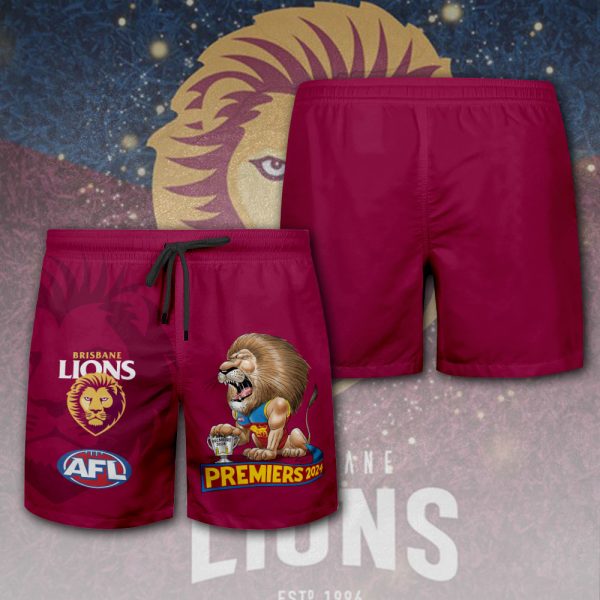 Brisbane Lions 3D Shorts - HOATT 6551