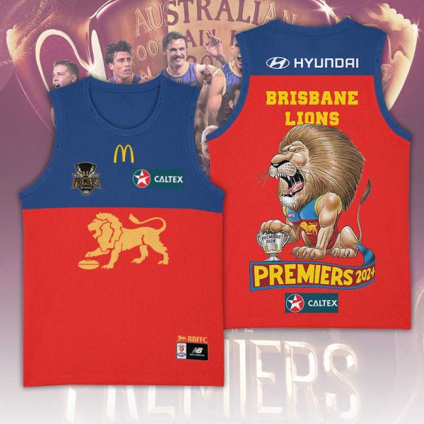 Brisbane Lions Basketball Jersey - TANTN 8553