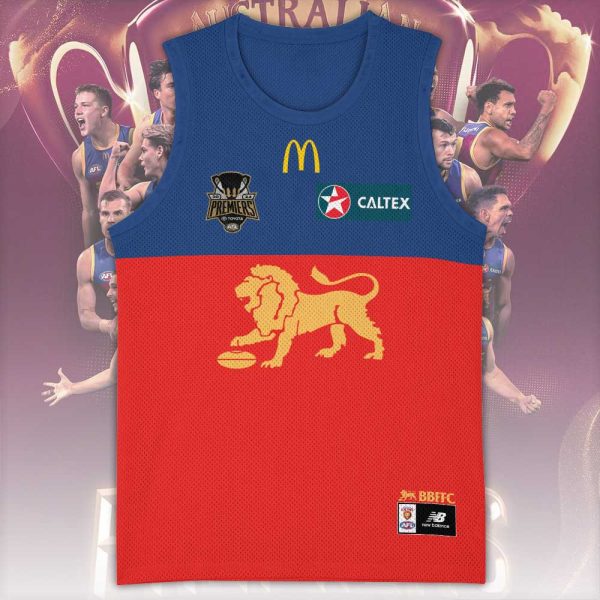 Brisbane Lions Basketball Jersey - TANTN 8553