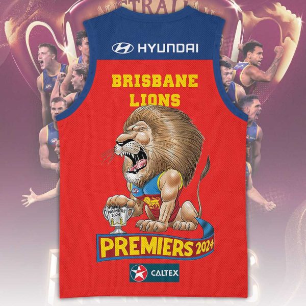 Brisbane Lions Basketball Jersey - TANTN 8553