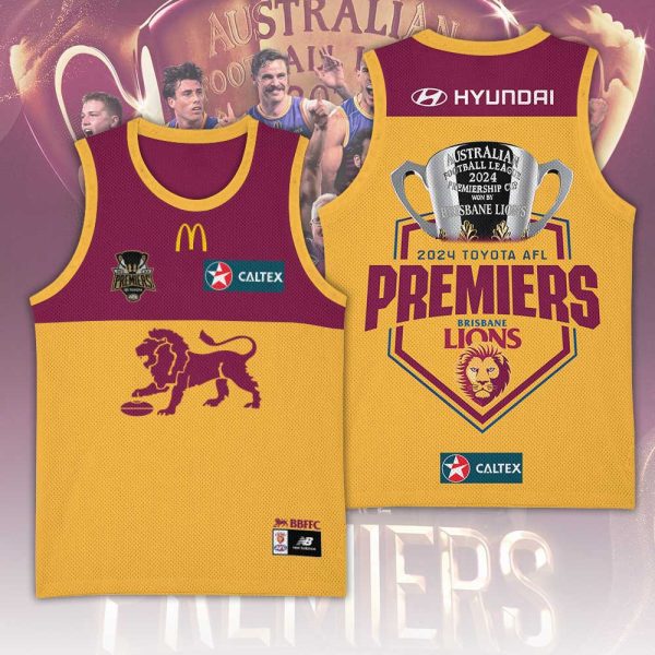 Brisbane Lions Basketball Jersey - TANTN 8554