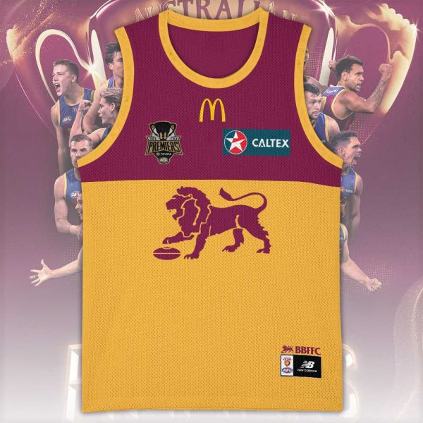 Brisbane Lions Basketball Jersey - TANTN 8554