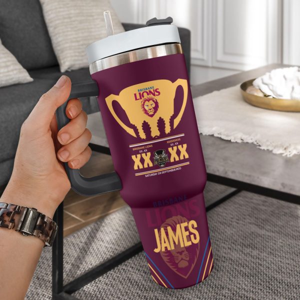 Personalized Brisbane Lions 40oz Stanley Tumbler - VANDH 3552