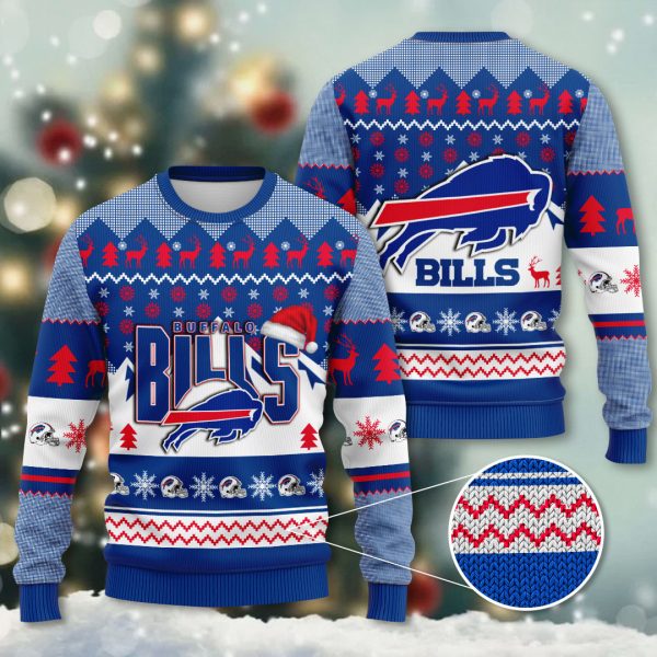 Buffalo Bills 3D Ugly Sweater - VANDH 3805
