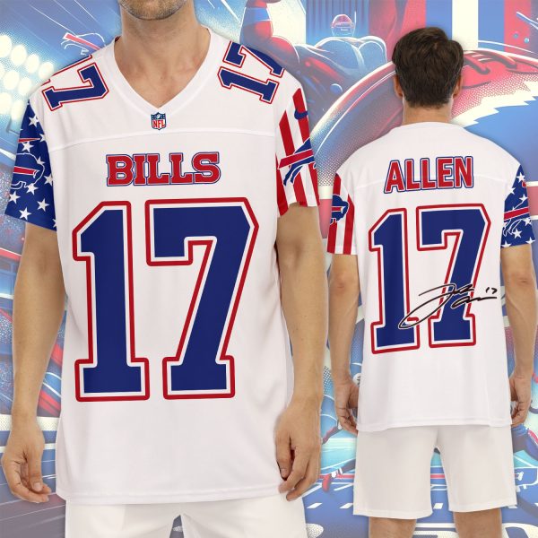 Buffalo Bills x Josh Allen 3D Football Jersey - MAITM 8568