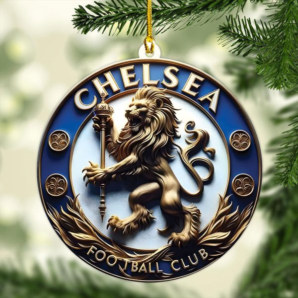 Chelsea FC Custom Shape 2-sided Acrylic Ornament – MAITM 8459