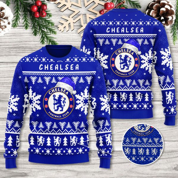 Chelsea FC 3D Ugly Sweater - TANTN 8835