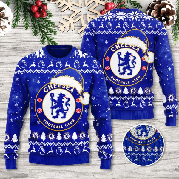 Chelsea FC 3D Ugly Sweater - TANTN 8572
