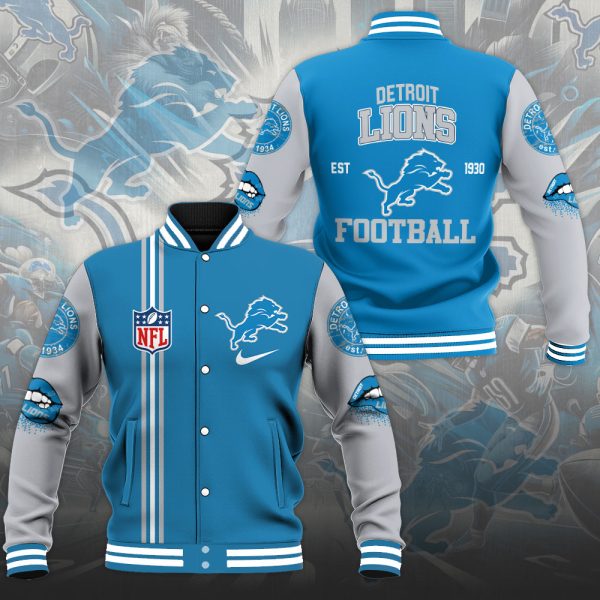 Detroit Lions Varsity Jacket - MAITM 8530