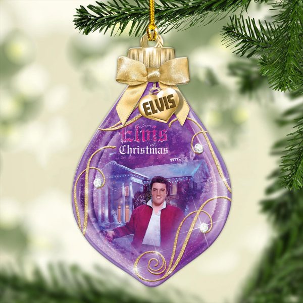 4PCS Elvis Presley Custom Shape 2-sided Acrylic Ornament – MAITM 8238