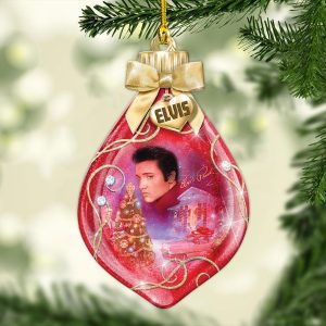 4PCS Elvis Presley Custom Shape 2-sided Acrylic Ornament – MAITM 8238