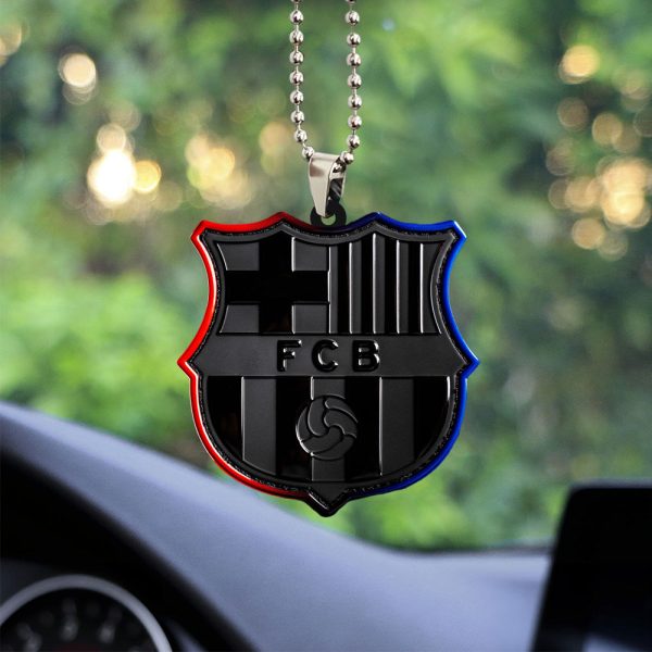 FC Barcelona Custom Shape 2-sided Acrylic Car Ornament - TANTN 8754
