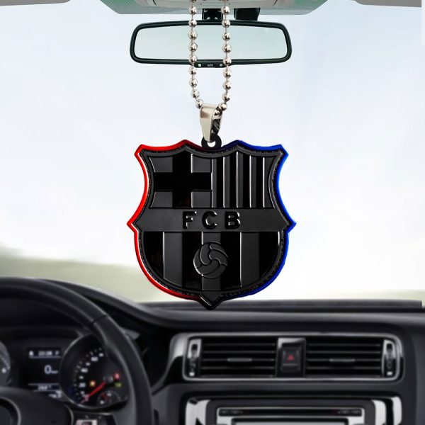 FC Barcelona Custom Shape 2-sided Acrylic Car Ornament - TANTN 8754