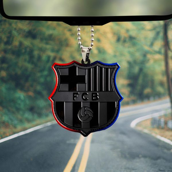 FC Barcelona Custom Shape 2-sided Acrylic Car Ornament - TANTN 8754