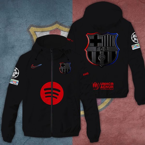 FC Barcelona 3D Windbreaker Jacket - TANTN 8751