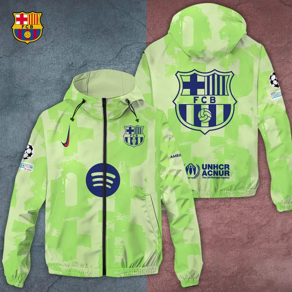 FC Barcelona 3D Windbreaker Jacket - TANTN 8750