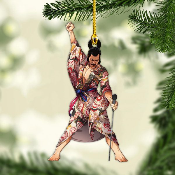 Freddie Mercury Custom Shape 2-sided Acrylic Ornament - MAITM 8494.6