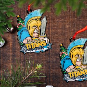 Gold Coast Titans Custom Shape 1-sided Acrylic Ornament - HOATT 6608