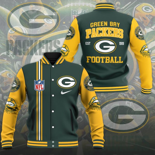 Green Bay Packers Varsity Jacket - MAITM 8500