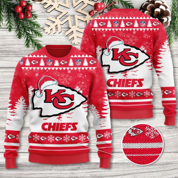 Kansas City Chiefs 3D Ugly Sweater - TANTN 8838