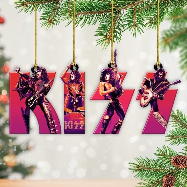 4PCS Kiss Band Custom Shape 2-sided Acrylic Ornament – TANTN 8732