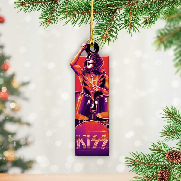 Kiss Band Custom Shape 2-sided Acrylic Ornament – TANTN 8732.2