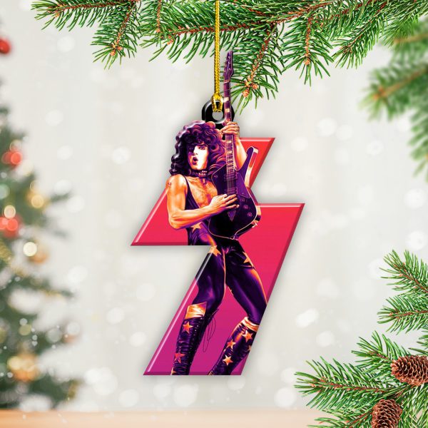 Kiss Band Custom Shape 2-sided Acrylic Ornament – TANTN 8732.3