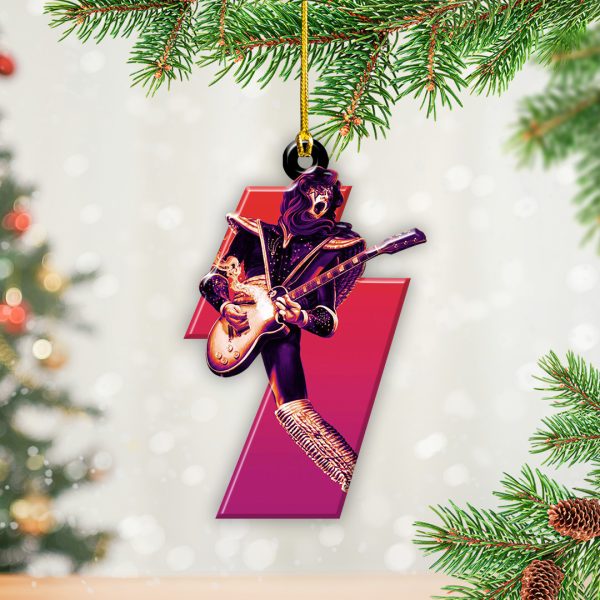 Kiss Band Custom Shape 2-sided Acrylic Ornament – TANTN 8732.4