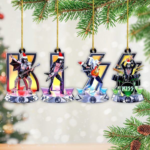 4PCS Kiss Band Custom Shape 2-sided Acrylic Ornament – TANTN 8740