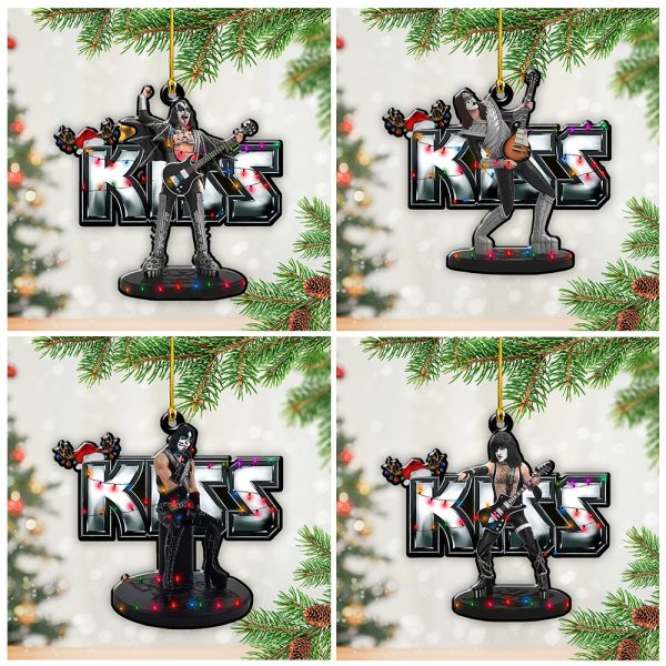 4PCS Kiss Band Custom Shape 2-sided Acrylic Ornament – TANTN 8741
