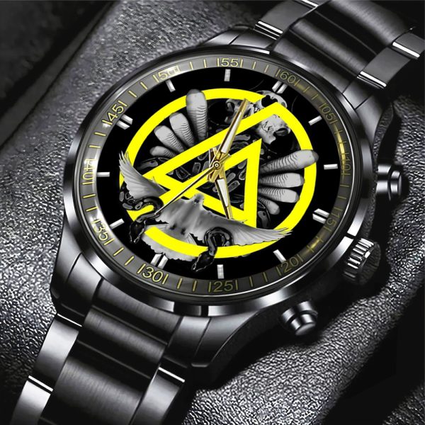 Linkin Park Black Stainless Steel Watch - GNE 1643