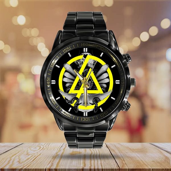 Linkin Park Black Stainless Steel Watch - GNE 1643