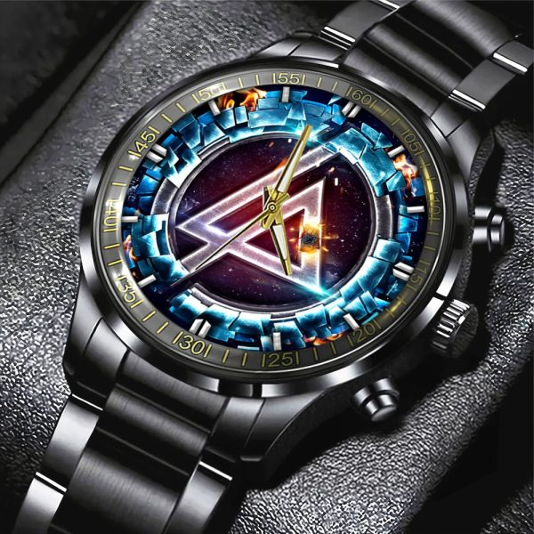 Linkin Park Black Stainless Steel Watch - GNE 1651