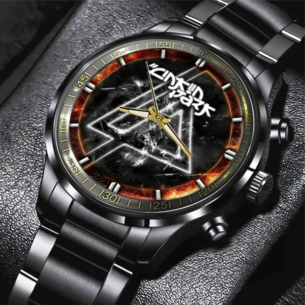 Linkin Park Black Stainless Steel Watch - GNE 1703