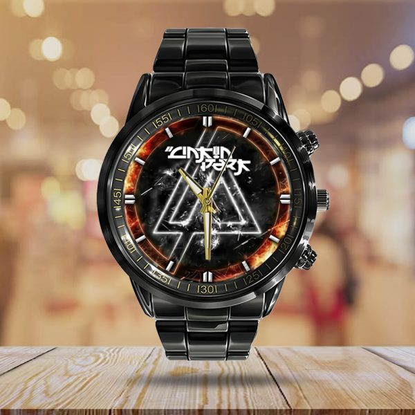 Linkin Park Black Stainless Steel Watch - GNE 1703