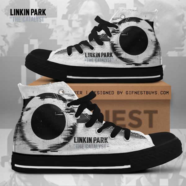Linkin Park High Top Canvas Shoes - GNE 1608